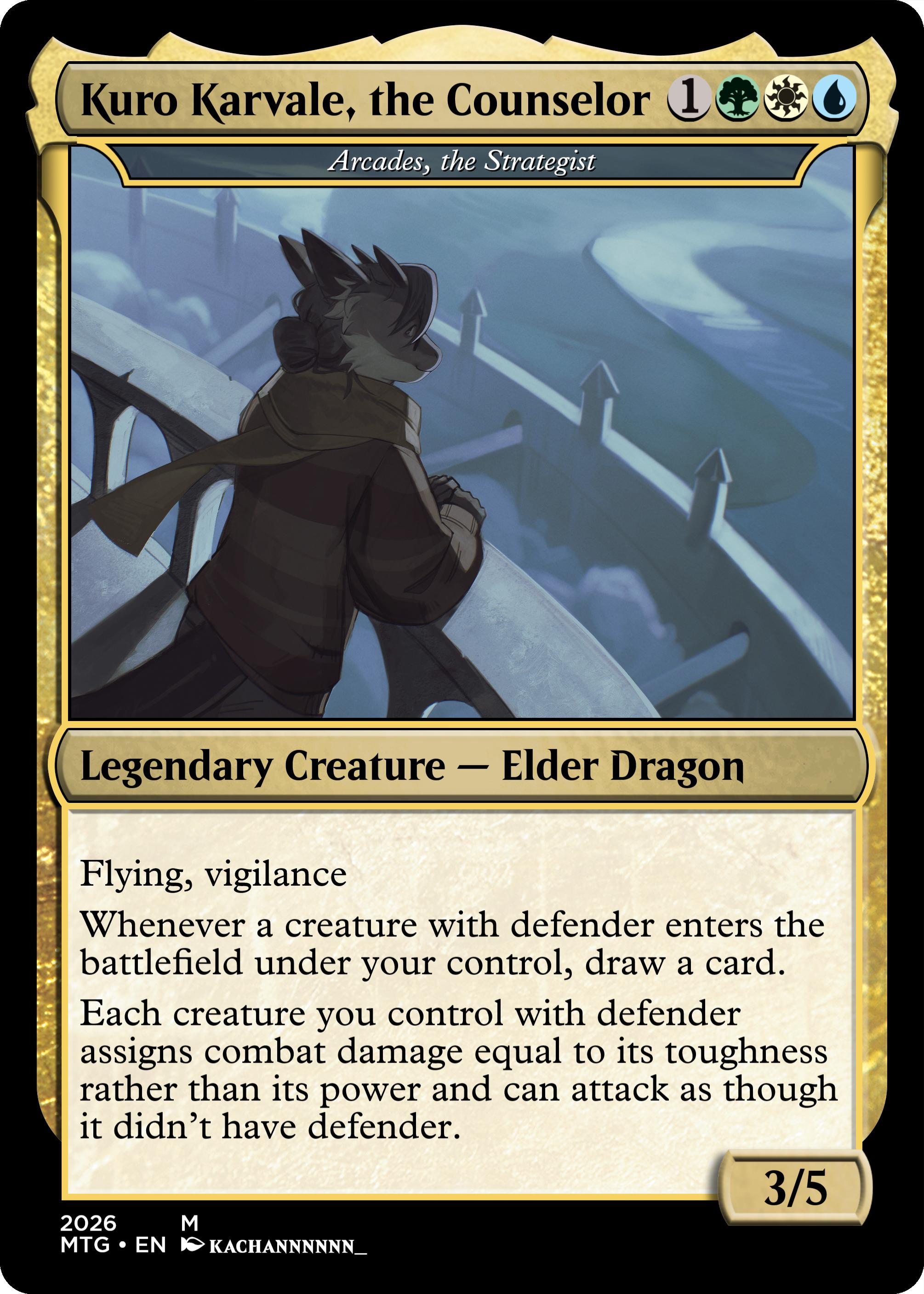 Kuro Karvale, the Counselor
