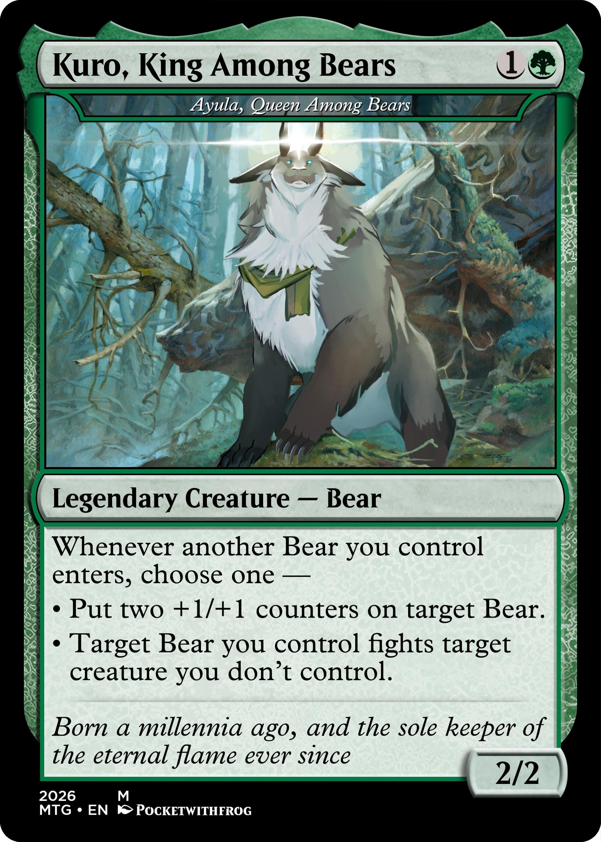 Kuro, King Among Bears